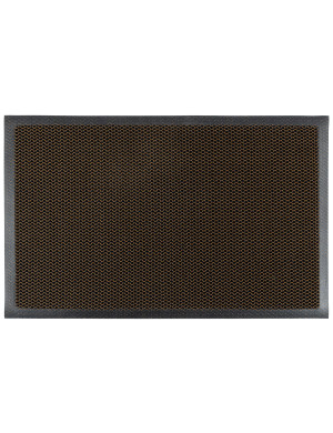 Wycieraczka pod drzwi 3D 50x80cm Brązowy