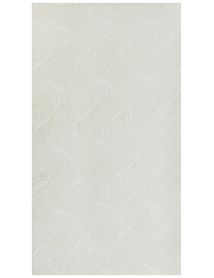 Dywan Nowoczesny Sater 80x150cm Fala Kremowy