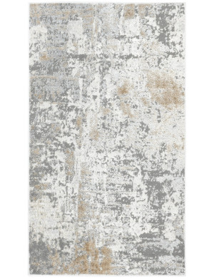 Dywan Nowoczesny Wenecja 67x120cm Przecierka Szary