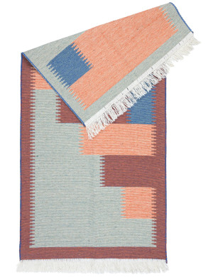 Dywan Kilim Modern 60x120cm Pop Art Wielokolorowy