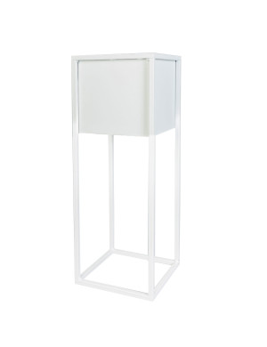 Osłonka Monaco M Biały 28x28x75cm