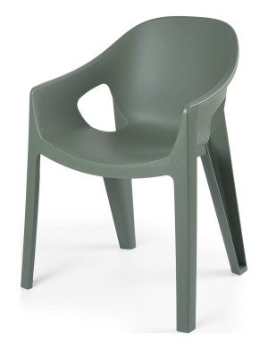 Krzesło Ogrodowe Premo Zielony 63x56x82,5cm na balkon i taras