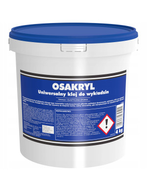 Uniwersalny klej do Wykładzin Osakryl 4kg