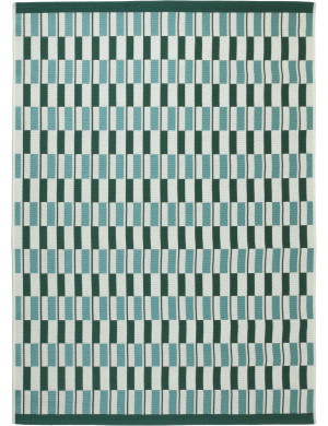 Dywan płasko tkany Inez 120x170cm Modern Zielony