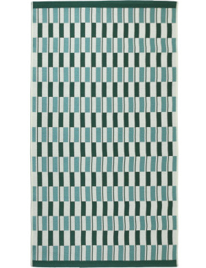 Dywan płasko tkany Inez 80x150cm Modern Zielony