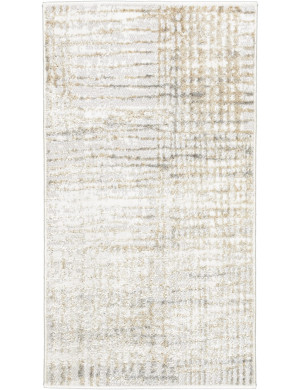 Dywan Nowoczesny Wenecja 67x120cm Przecierka Kremowy