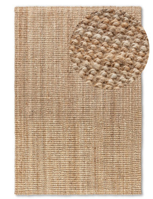 Dywan Jutowy Solea 60x90cm Bucle Naturalny Beżowy