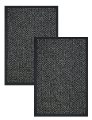 Wycieraczka pod drzwi Zestaw 2szt Bruno 40x60cm Szary