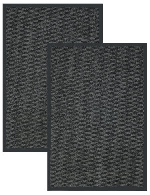 Wycieraczka pod drzwi Zestaw 2szt Bruno 60x90cm Szary