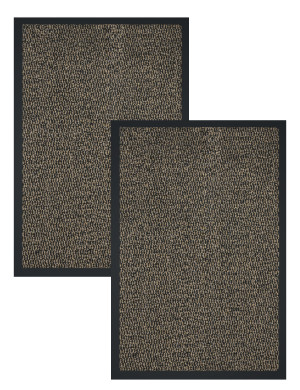 Wycieraczka pod drzwi Zestaw 2szt Bruno 40x60cm Brązowy