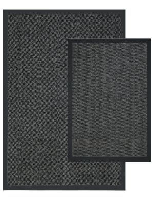 Wycieraczka pod drzwi Zestaw 2szt Bruno 40x60cm + 60x90cm Szary