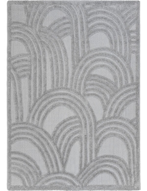 Dywan Boho Cora 120x170cm Abstrakcja Szary