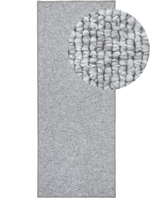 Dywan Nowoczesny Blanca 80x200cm Popcorn Szary