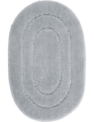 Dywanik Łazienkowy Soft 50x80cm Owal Szary
