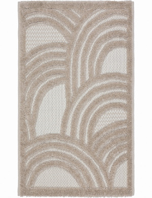 Dywan Boho Cora 60x100cm Abstrakcja Beżowy