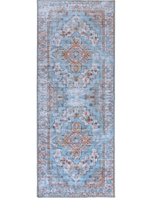 Chodnik Klasyczny Sereno 80x300cm Velvet Niebieski