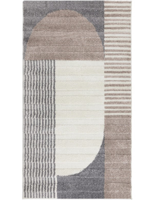 Dywan Shaggy Mono 80x150cm Geometryczny Wielokolorowy