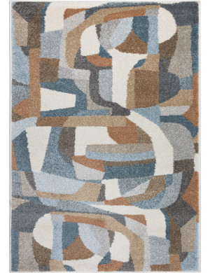 Dywan Lunera 200x300cm Art Deco Wielokolorowy