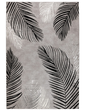 Dywan Glamour Grece 160x230cm Palmy Szary