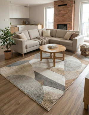 Dywan Lunera 160x230cm Modern Wielokolorowy