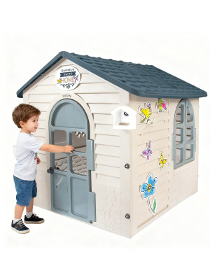 Domek ogrodowy 120x122x120,5cm do zabawy w ogrodzie