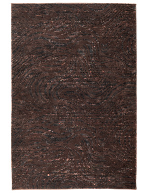 Dywan Vintage Mocca 80x150cm Fale Brązowy