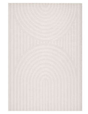 Dywan Zewnętrzny Chill 150x200cm Zen Beżowy Etno Geometryczny Beżowy
