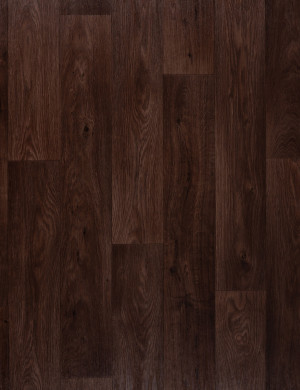 Wykładzina PCV 4m Bingo Classic Wood Aspin 847 Deska Ciemny Brązowy