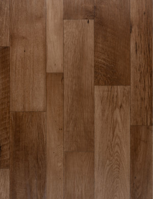 Wykładzina PCV 4m Bingo Character Wood Rostock 866 Deska Dąb Ciemny Brązowy