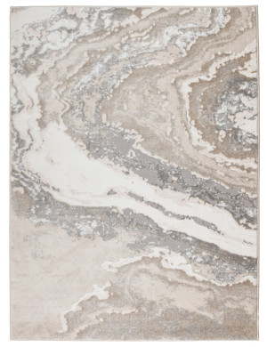 Dywan Nowoczesny Carrera 80x150cm Marmur Beżowy