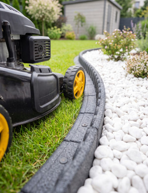 Obrzeże Trawnikowe Paczka 16szt + szpilki Mowing Stone Szary 120dł.x7szer.x8wys.
