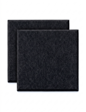 Panel ścienny akustyczny filcowy Felly 40x40cm kwadrat 01 czarny 2szt.