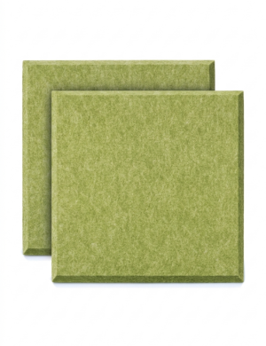 Panel ścienny akustyczny filcowy Felly 40x40cm kwadrat 01 zielony 2szt.