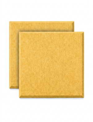 Panel ścienny akustyczny filcowy Felly 40x40cm kwadrat 01 żółty 2szt.