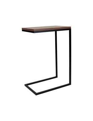 Stolik pomocniczy boczny Ovin 40x25x60cm Dąb Lancelot