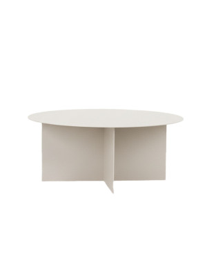Stolik kawowy do salonu Soria 79x35cm Loft Złamana Biel