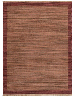 Dywan Wełniany Royal 120x168cm Bordiura Bordowy