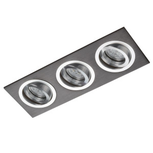 Schwarzer Triple Spot Chrome Alcazar 543.BC