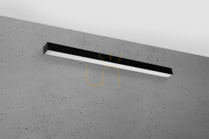 Wandleuchte PINNE 90 schwarz Thoro