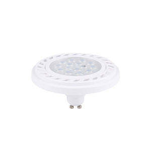 REFLECTOR LED 9W, 3000K, GU10, ES111, WINKEL 30, OBJEKTIV, WEISS