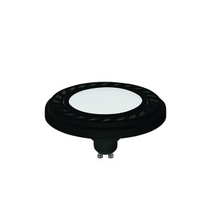 REFLECTOR LED 9W, 3000K, GU10, ES111, WINKEL 120, DIFFUSOR, SCHWARZ