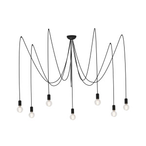 Beleuchtungskörper SPIDER BLACK VII