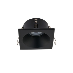Quadratische Deckenleuchte IP 54 DELTA BLACK