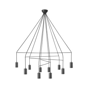 Moderne Deckenleuchte IMBRIA BLACK X