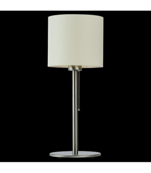 Tischlampe Ramko BACH Nickel/Ecru 48630