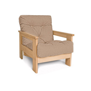Lehnstuhl WoodMan MEXICO beige Buchenholz 816