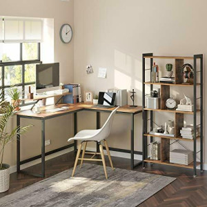 Ecktisch rustikal braun LWD56X - Verkauf