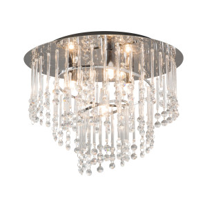 Deckenleuchte Zuma Line Terre Chrome