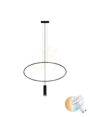 Hängeleuchte HOLAR 1 schwarz Thoro