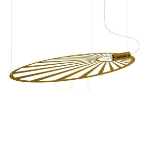 Hängeleuchte LEHDET gold Thoro